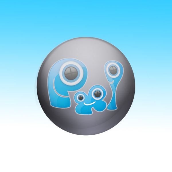 Creation of Pxleyes icon: Step 7
